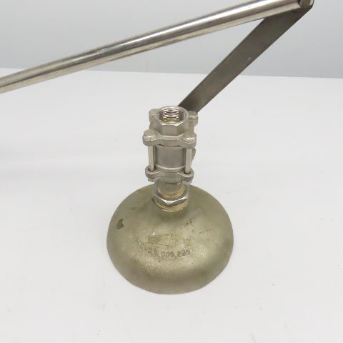 Speakman 1" NPT Pull Down Emergency Shower 8" Stainless Steel Head 29" Handle