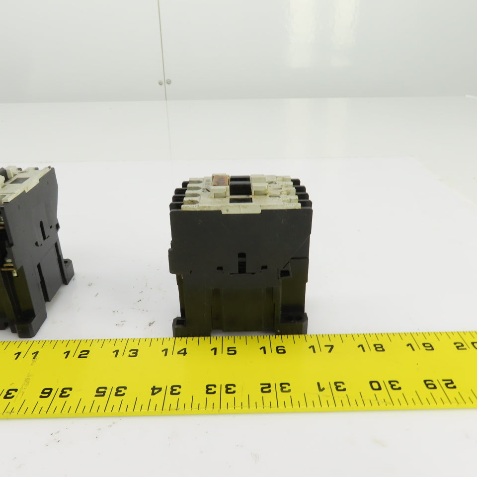 Allen Bradley 509-TOD Ser B Motor Starter Size 00 1/3-1-1/2HP 120V Coil Lot Of 2