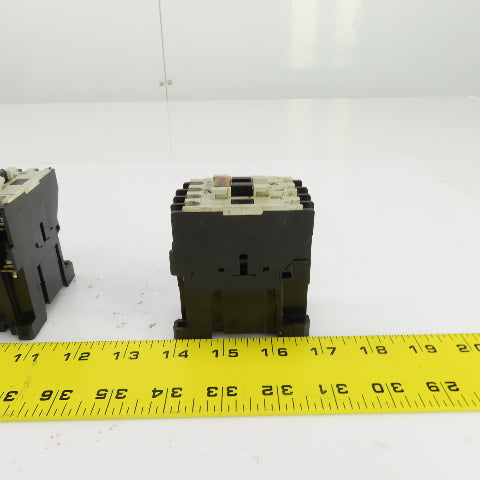 Allen Bradley 509-TOD Ser B Motor Starter Size 00 1/3-1-1/2HP 120V Coil Lot Of 2