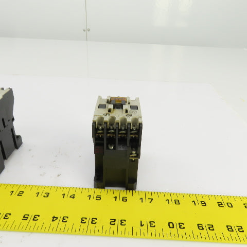 Allen Bradley 509-TOD Ser B Motor Starter Size 00 1/3-1-1/2HP 120V Coil Lot Of 2