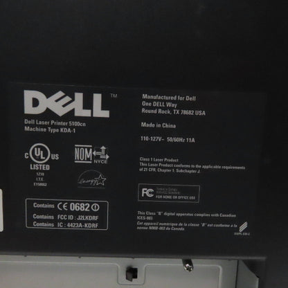 Dell KDA-1 5500cn Color Laser Printer