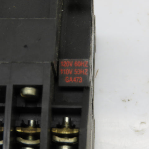 Allen Bradley 509-TOD94 Ser B Double Contactor 1/3-1-1/2HP 120V Coil Lot Of 2