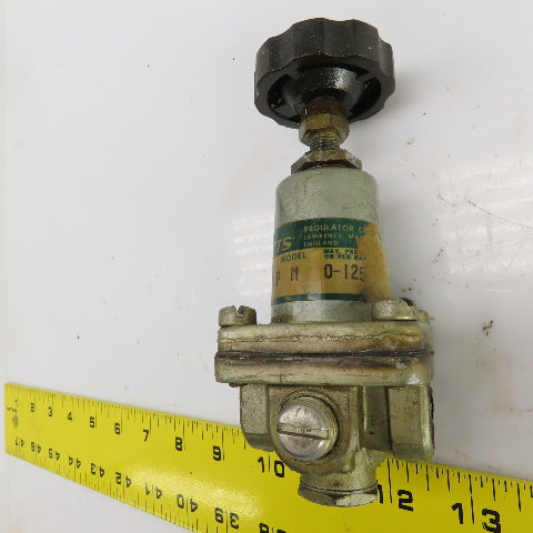 Watts 112-2RLp M 0-125PSI 3 Way Manual Regulator Valve 1/4" NPT