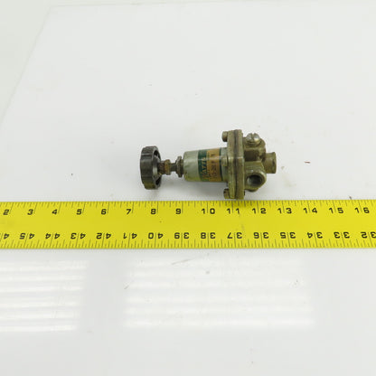 Watts 112-2RLp M 0-125PSI 3 Way Manual Regulator Valve 1/4" NPT