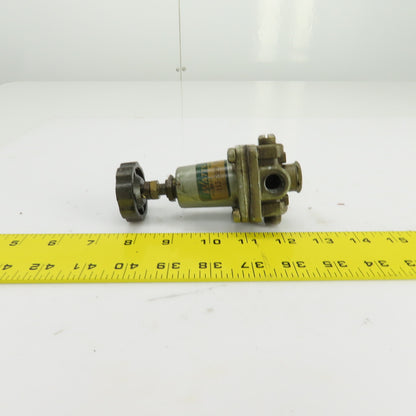 Watts 112-2RLp M 0-125PSI 3 Way Manual Regulator Valve 1/4" NPT