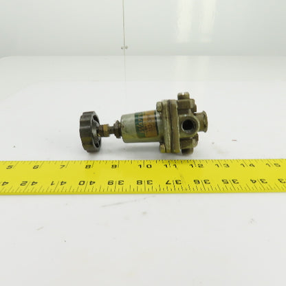 Watts 112-2RLp M 0-125PSI 3 Way Manual Regulator Valve 1/4" NPT