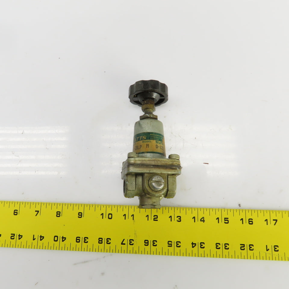 Watts 112-2RLp M 0-125PSI 3 Way Manual Regulator Valve 1/4" NPT