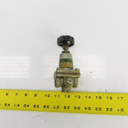 Watts 112-2RLp M 0-125PSI 3 Way Manual Regulator Valve 1/4" NPT