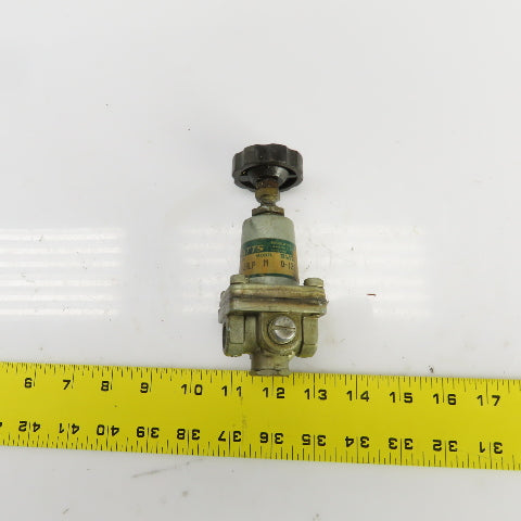 Watts 112-2RLp M 0-125PSI 3 Way Manual Regulator Valve 1/4" NPT