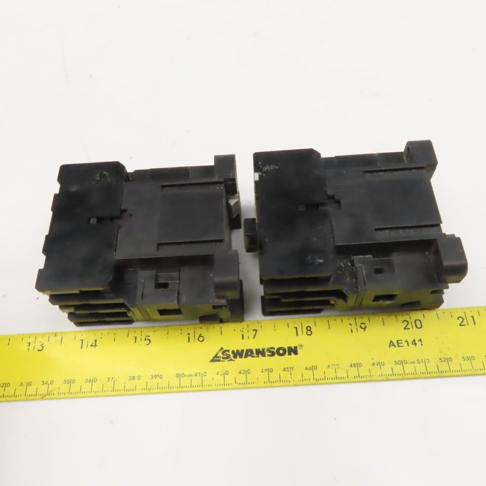 Ward Leonard WCL-00.a-IIIT1 Contactor Starter 600V 5.5kW 110V Coil Lot Of 2
