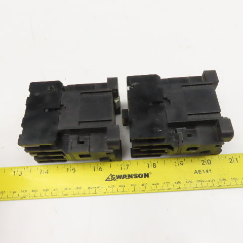 Ward Leonard WCL-00.a-IIIT1 Contactor Starter 600V 5.5kW 110V Coil Lot Of 2