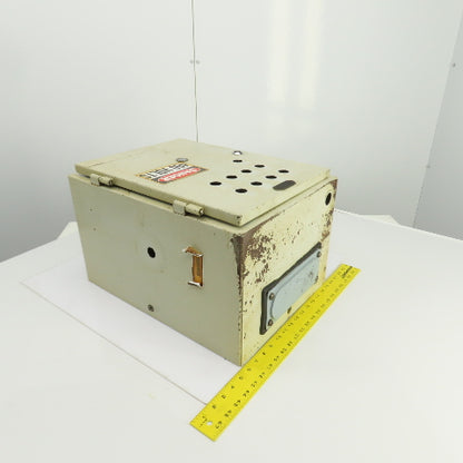 19" x 14" x 11" Wall Mount Electrical Enclosure W/Backplate Hinged Door
