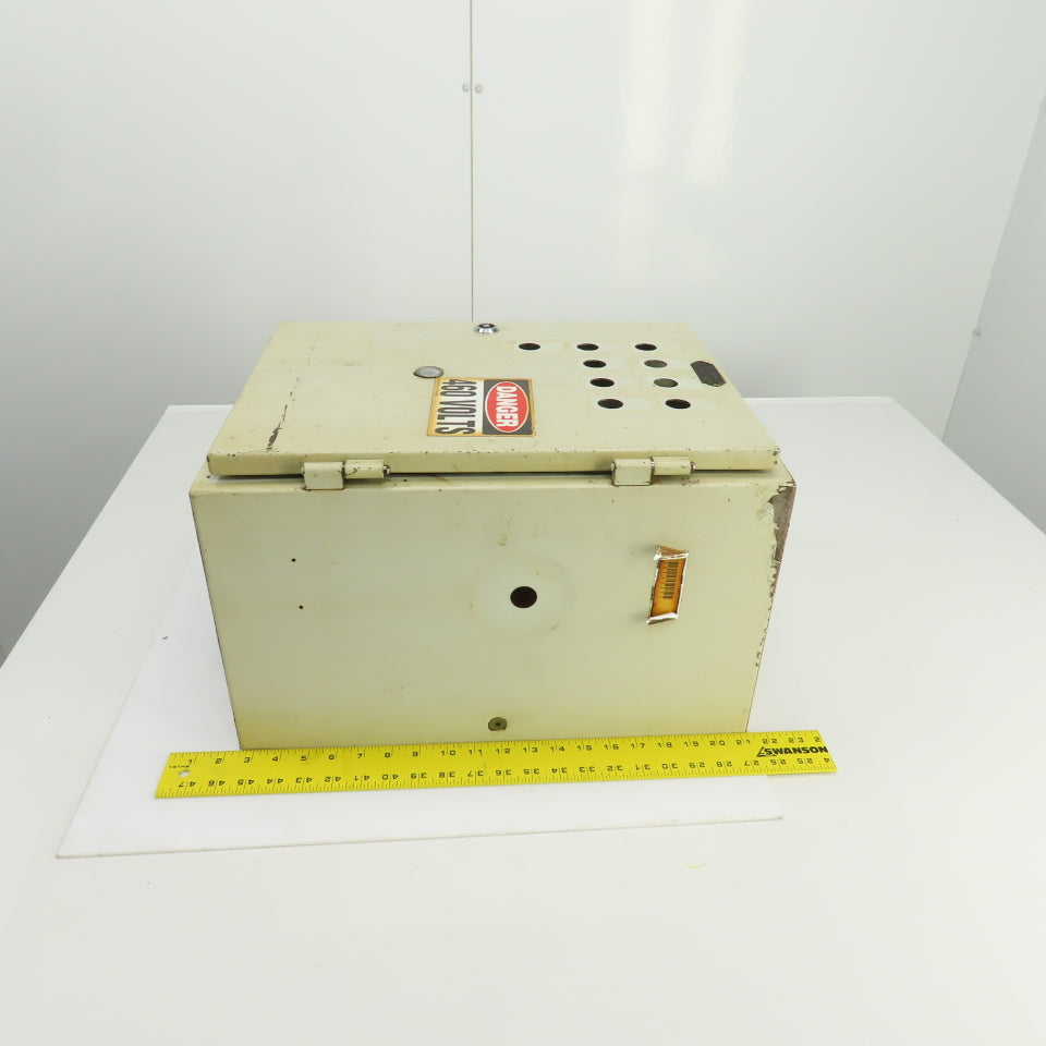 19" x 14" x 11" Wall Mount Electrical Enclosure W/Backplate Hinged Door