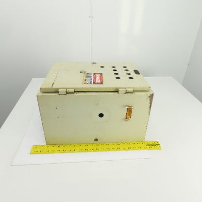 19" x 14" x 11" Wall Mount Electrical Enclosure W/Backplate Hinged Door