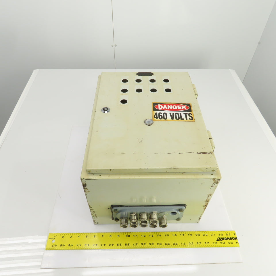 19" x 14" x 11" Wall Mount Electrical Enclosure W/Backplate Hinged Door