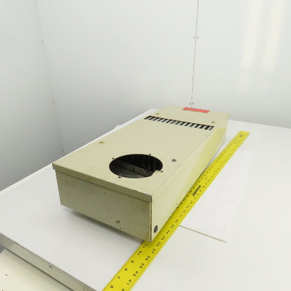 Aluminum Fin Style Heat Sink Transfer Block Cabinet 31" x 12-5/8" x 5-1/2"