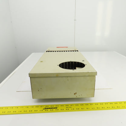 Aluminum Fin Style Heat Sink Transfer Block Cabinet 31" x 12-5/8" x 5-1/2"