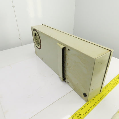 Aluminum Fin Style Heat Sink Transfer Block Cabinet 31" x 12-5/8" x 5-1/2"