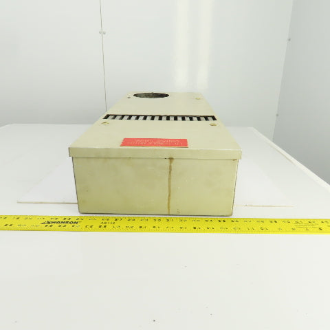 Aluminum Fin Style Heat Sink Transfer Block Cabinet 31" x 12-5/8" x 5-1/2"