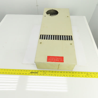 Aluminum Fin Style Heat Sink Transfer Block Cabinet 31" x 12-5/8" x 5-1/2"
