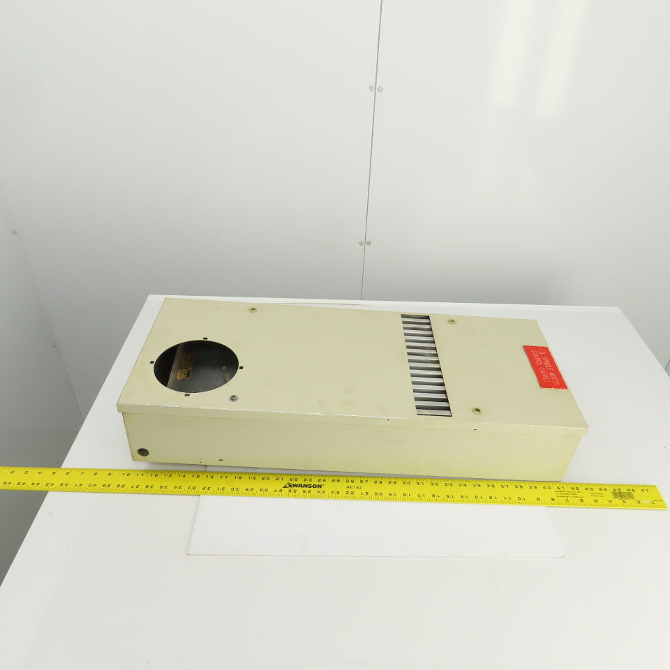 Aluminum Fin Style Heat Sink Transfer Block Cabinet 31" x 12-5/8" x 5-1/2"