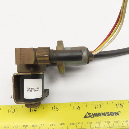 Kip U343116-0151 Solenoid Operated Valve Pressure Switch Assembly 12VDC