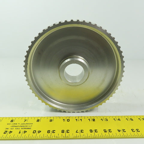 190mm Diam x 38mm Width 60T Aluminum Timing Pully 39mm Smooth Bore