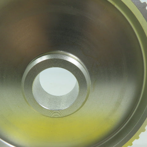 190mm Diam x 38mm Width 60T Aluminum Timing Pully 39mm Smooth Bore