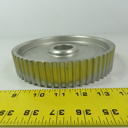 190mm Diam x 38mm Width 60T Aluminum Timing Pully 39mm Smooth Bore