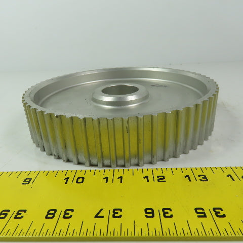 190mm Diam x 38mm Width 60T Aluminum Timing Pully 39mm Smooth Bore