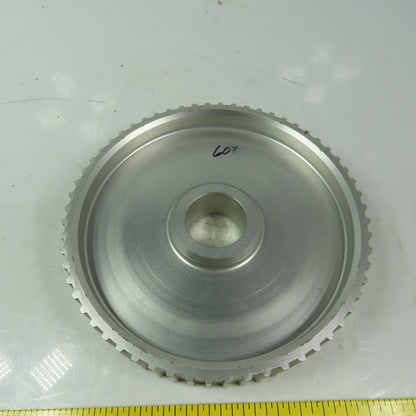 190mm Diam x 38mm Width 60T Aluminum Timing Pully 39mm Smooth Bore