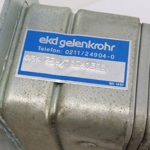 EKD Gelenkrohr SFK22H/150x1300 51"OAL Steel Enclosed Cable Carrier Energy 2"x3"
