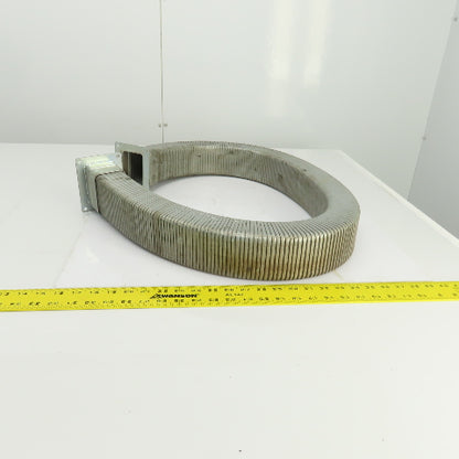 EKD Gelenkrohr SFK22H/150x1300 51"OAL Steel Enclosed Cable Carrier Energy 2"x3"
