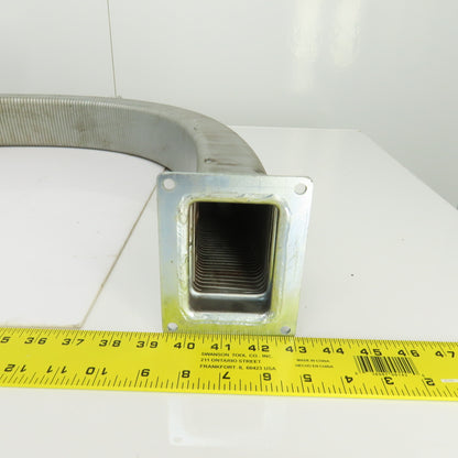 EKD Gelenkrohr SFK22H/150x1300 51"OAL Steel Enclosed Cable Carrier Energy 2"x3"