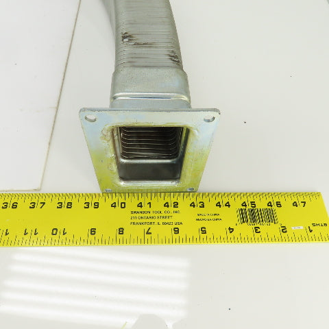 EKD Gelenkrohr SFK22H/150x1300 51"OAL Steel Enclosed Cable Carrier Energy 2"x3"