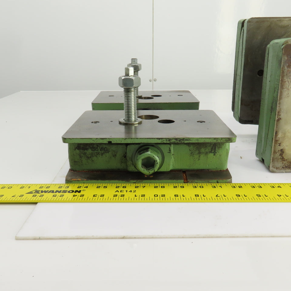 Airloc 205 VRC 18,000 Pound Precision Machine Wedge Leveling Pad Lot Of 4