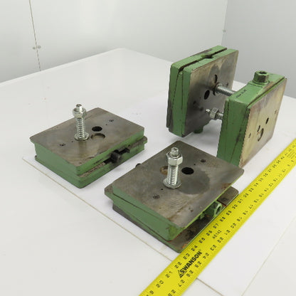 Airloc 205 VRC 18,000 Pound Precision Machine Wedge Leveling Pad Lot Of 4