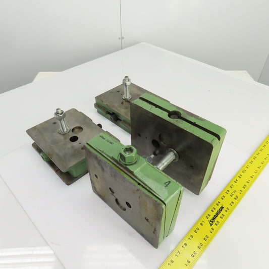 Airloc 205 VRC 18,000 Pound Precision Machine Wedge Leveling Pad Lot Of 4