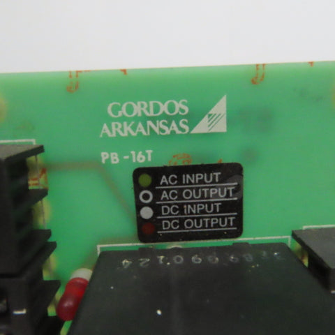 Gordos Arkansas PB-16T OAC24A Digital I/O Output Module