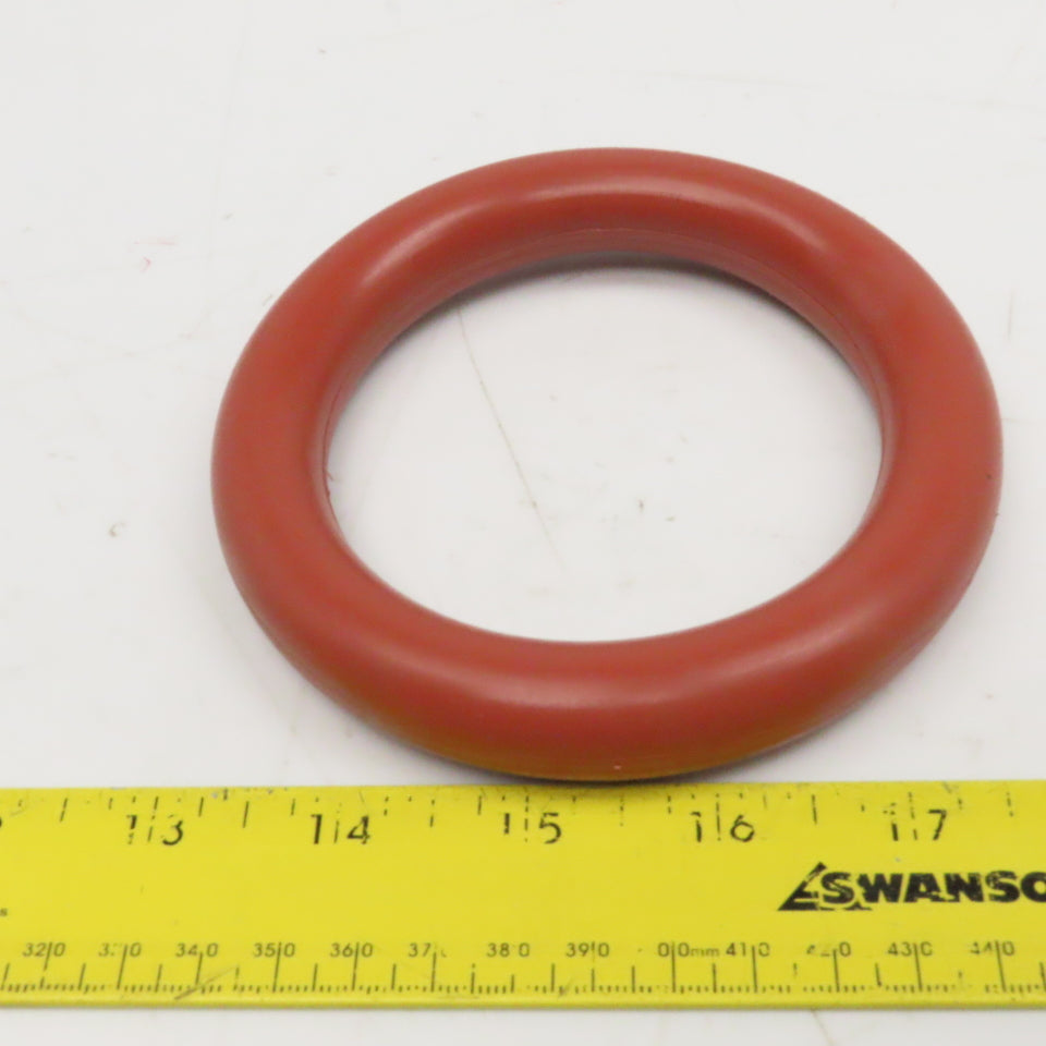 4-3/4" OD x 3-7/16" ID Silicone Hollow O-Ring Seal 3/4" Thick
