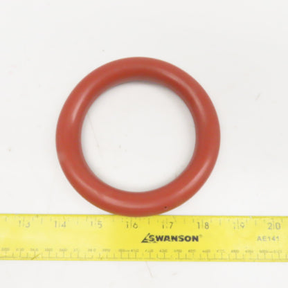 4-3/4" OD x 3-7/16" ID Silicone Hollow O-Ring Seal 3/4" Thick