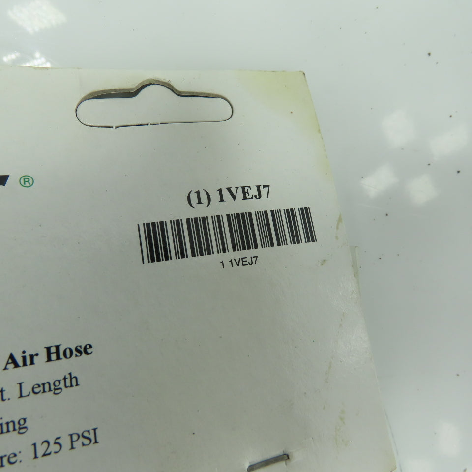 Seedair 1VEJ7 Coiled Air Hose 1/4" ID x 6' 125 psi