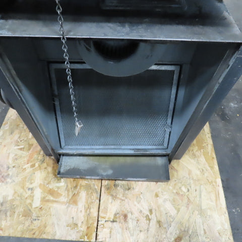 Harig Table Mount 8" Dual Wheel Grinder Buffer 230V 3PH W/Containment System