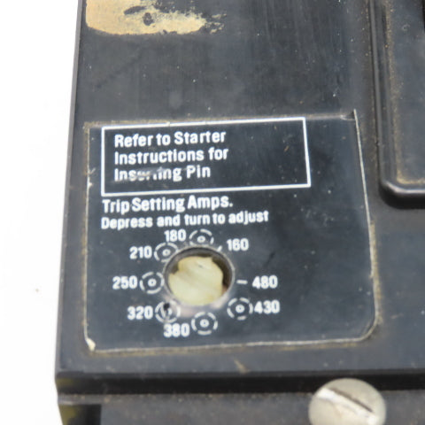 Westinghouse 179C368G14 600VAC 50A Molded Case Thyristor Circuit Breaker