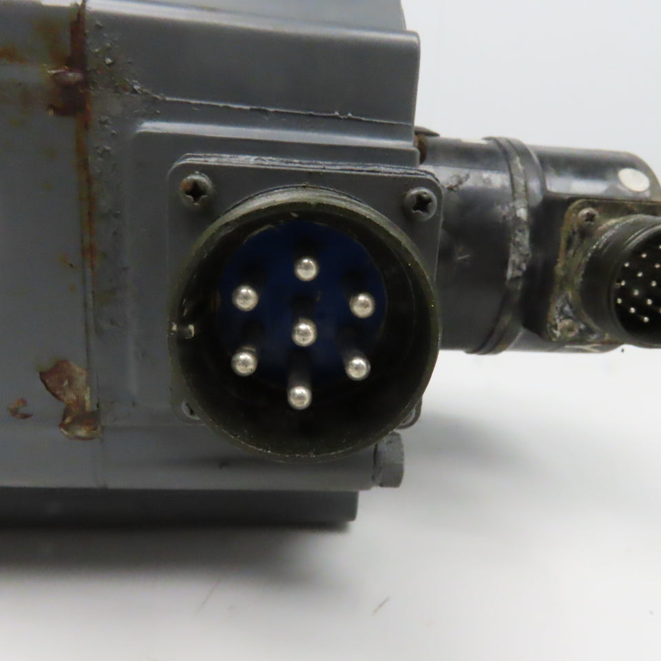 Mitsubishi HA100C DWG. Z653193 AC Servo Motor S/N 37132 OSE5K-6-12-108 FA-Coder