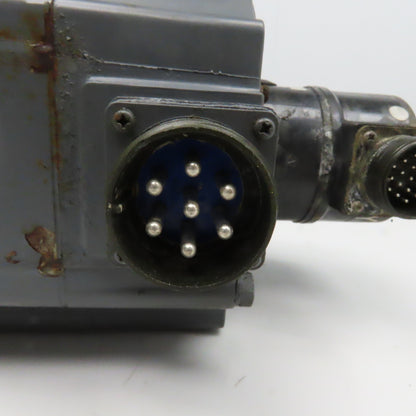 Mitsubishi HA100C DWG. Z653193 AC Servo Motor S/N 37132 OSE5K-6-12-108 FA-Coder