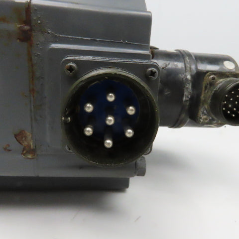 Mitsubishi HA100C DWG. Z653193 AC Servo Motor S/N 37132 OSE5K-6-12-108 FA-Coder