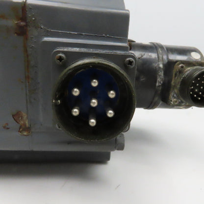 Mitsubishi HA100C DWG. Z653193 AC Servo Motor S/N 37132 OSE5K-6-12-108 FA-Coder