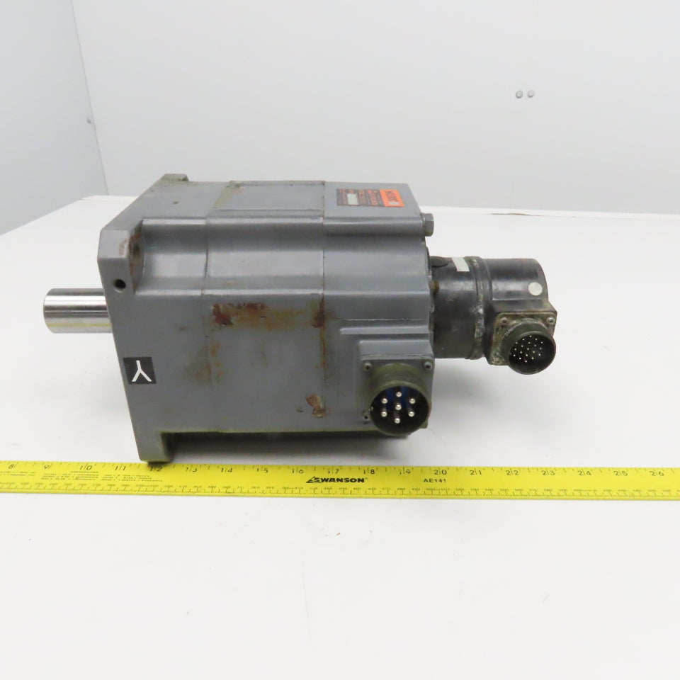 Mitsubishi HA100C DWG. Z653193 AC Servo Motor S/N 37132 OSE5K-6-12-108 FA-Coder