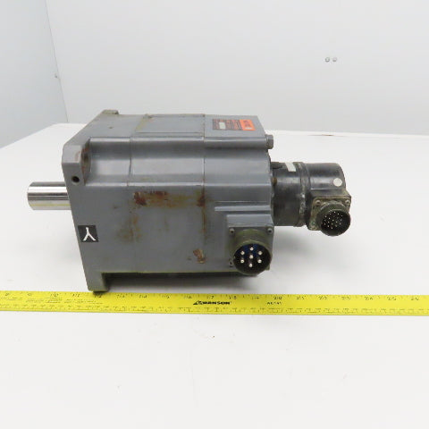 Mitsubishi HA100C DWG. Z653193 AC Servo Motor S/N 37132 OSE5K-6-12-108 FA-Coder